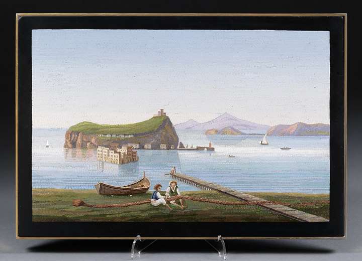 A Large Italian Micromosaic of Isola di Nisida